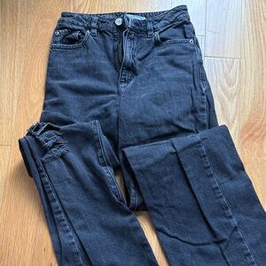 Classic Black Women's Garage Jeans